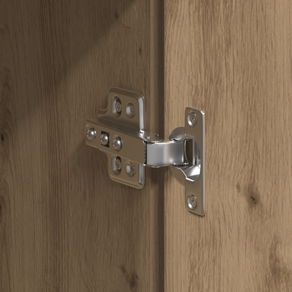 Produktbild för Highboard artisan ek 60 x 35 x 180 cm Konstruerat trä