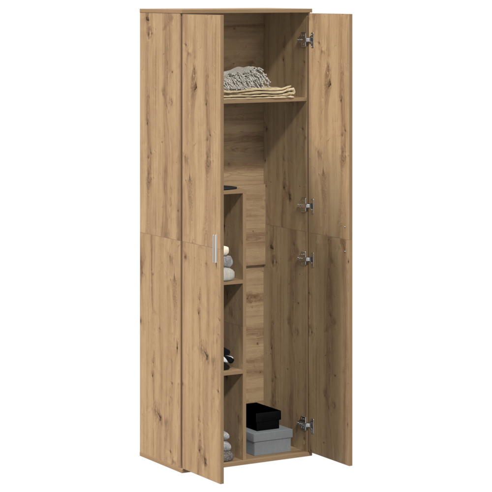 Produktbild för Highboard artisan ek 60 x 35 x 180 cm Konstruerat trä