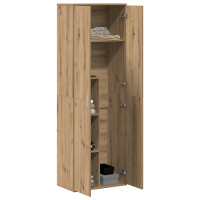 Produktbild för Highboard artisan ek 60 x 35 x 180 cm Konstruerat trä