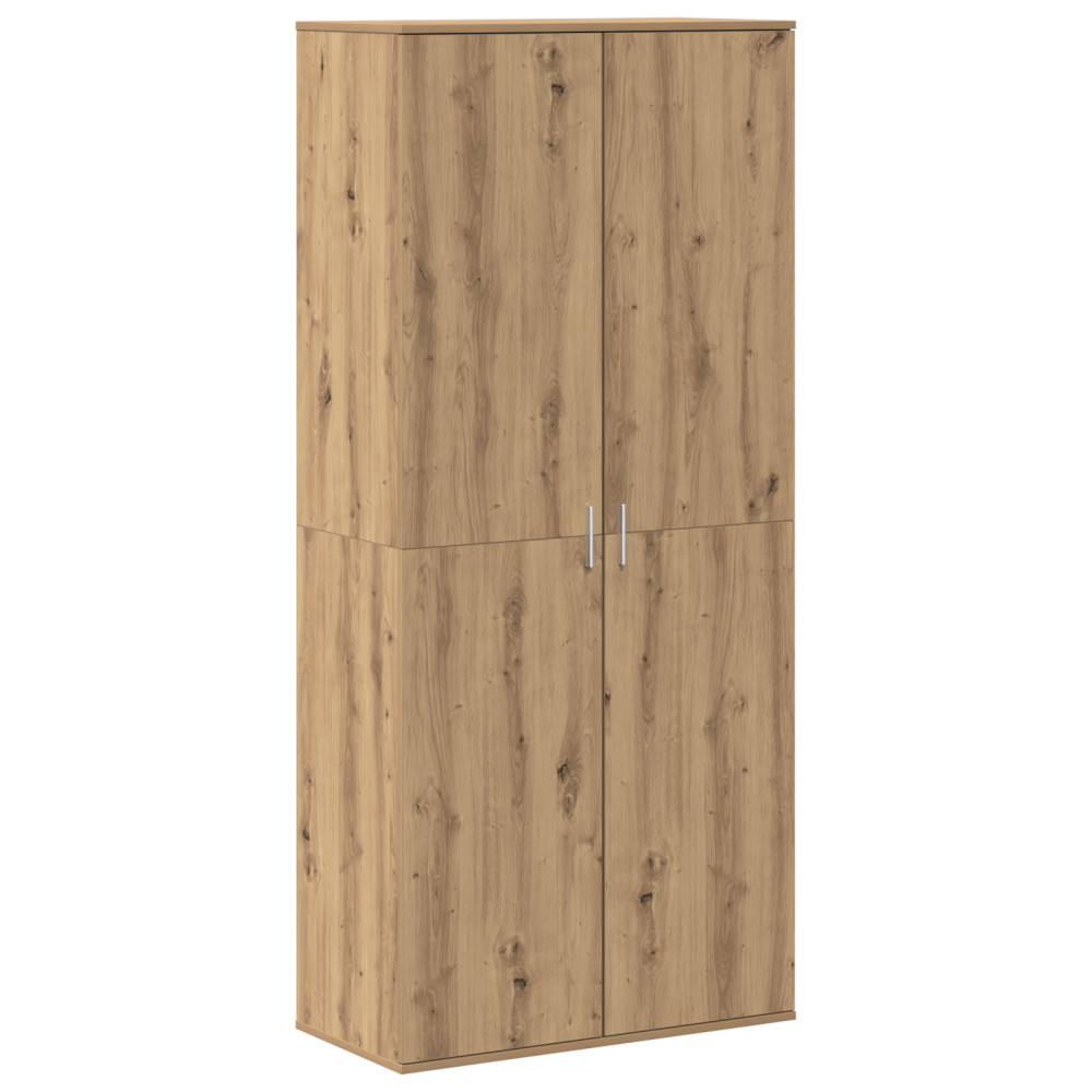 Produktbild för Högskåp med hylla artisan ek 80 x 39 x 178 cm Konstruerat trä