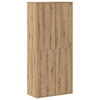 Produktbild för Högskåp med hylla artisan ek 80 x 39 x 178 cm Konstruerat trä