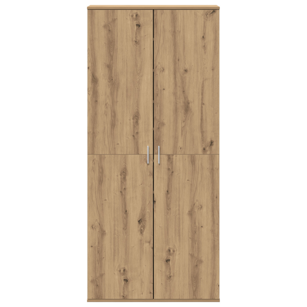 Produktbild för Högskåp med hylla artisan ek 80 x 39 x 178 cm Konstruerat trä