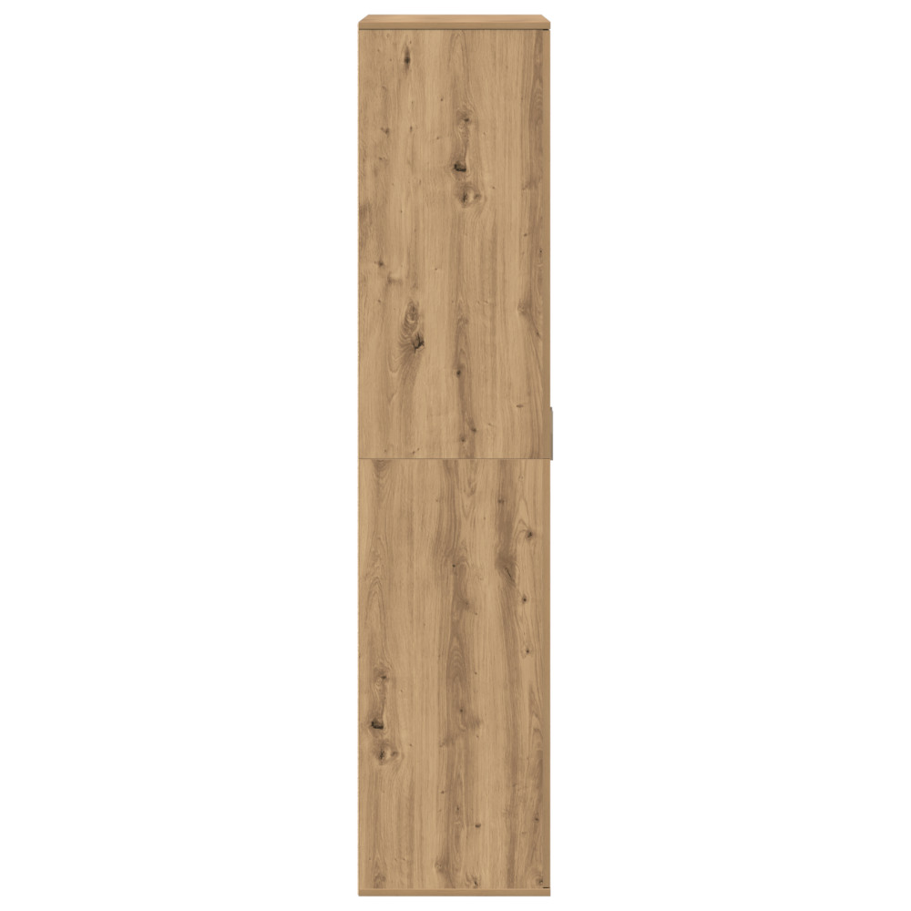 Produktbild för Högskåp med hylla artisan ek 80 x 39 x 178 cm Konstruerat trä