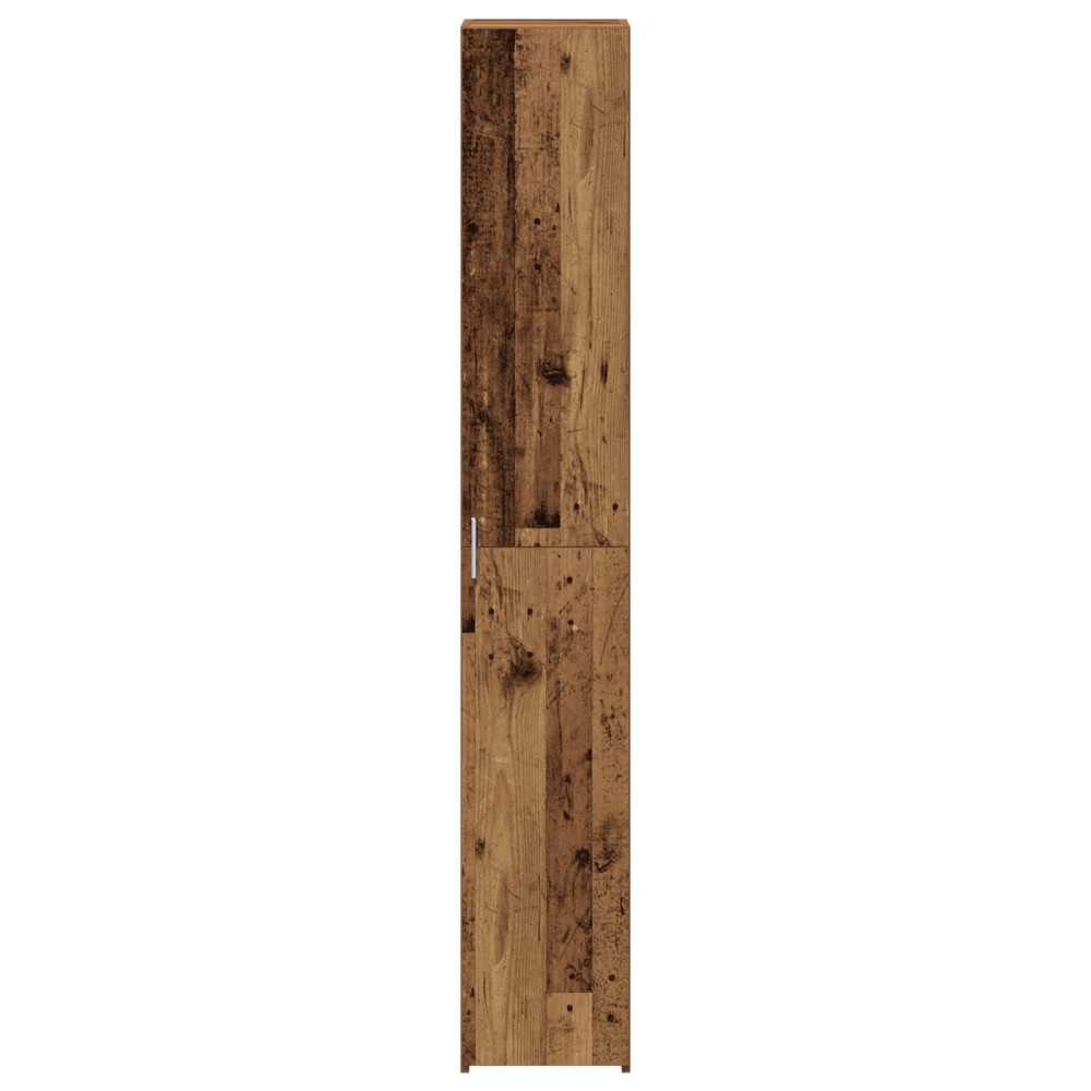 Produktbild för Skåp 2 pcs Gammalt trä 30 x 42,5 x 185 cm