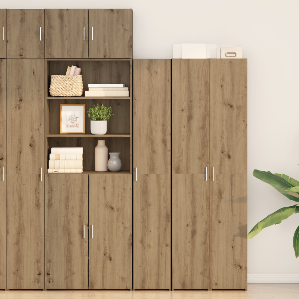 Produktbild för Skåp 2 pcs Artisan Ek 30 x 42,5 x 185 cm