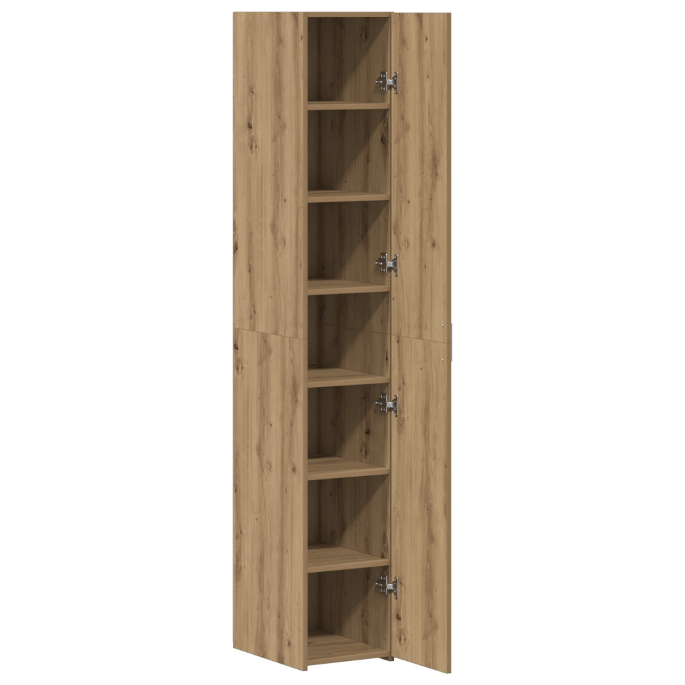 Produktbild för Skåp 2 pcs Artisan Ek 30 x 42,5 x 185 cm