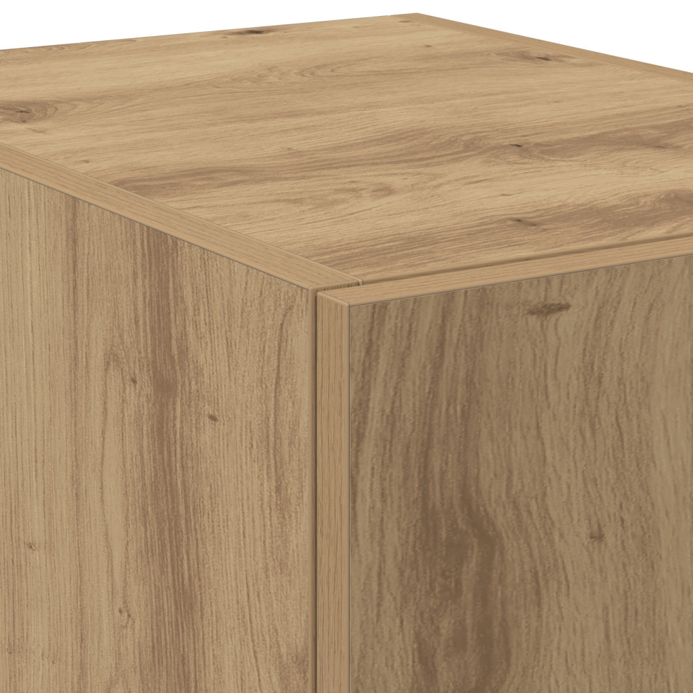 Produktbild för Skåp 2 pcs Artisan Ek 30 x 42,5 x 185 cm