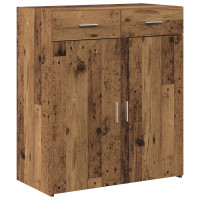 Produktbild för Förvaringsskåp Gammalt trä 80 x 42.5 x 93 cm