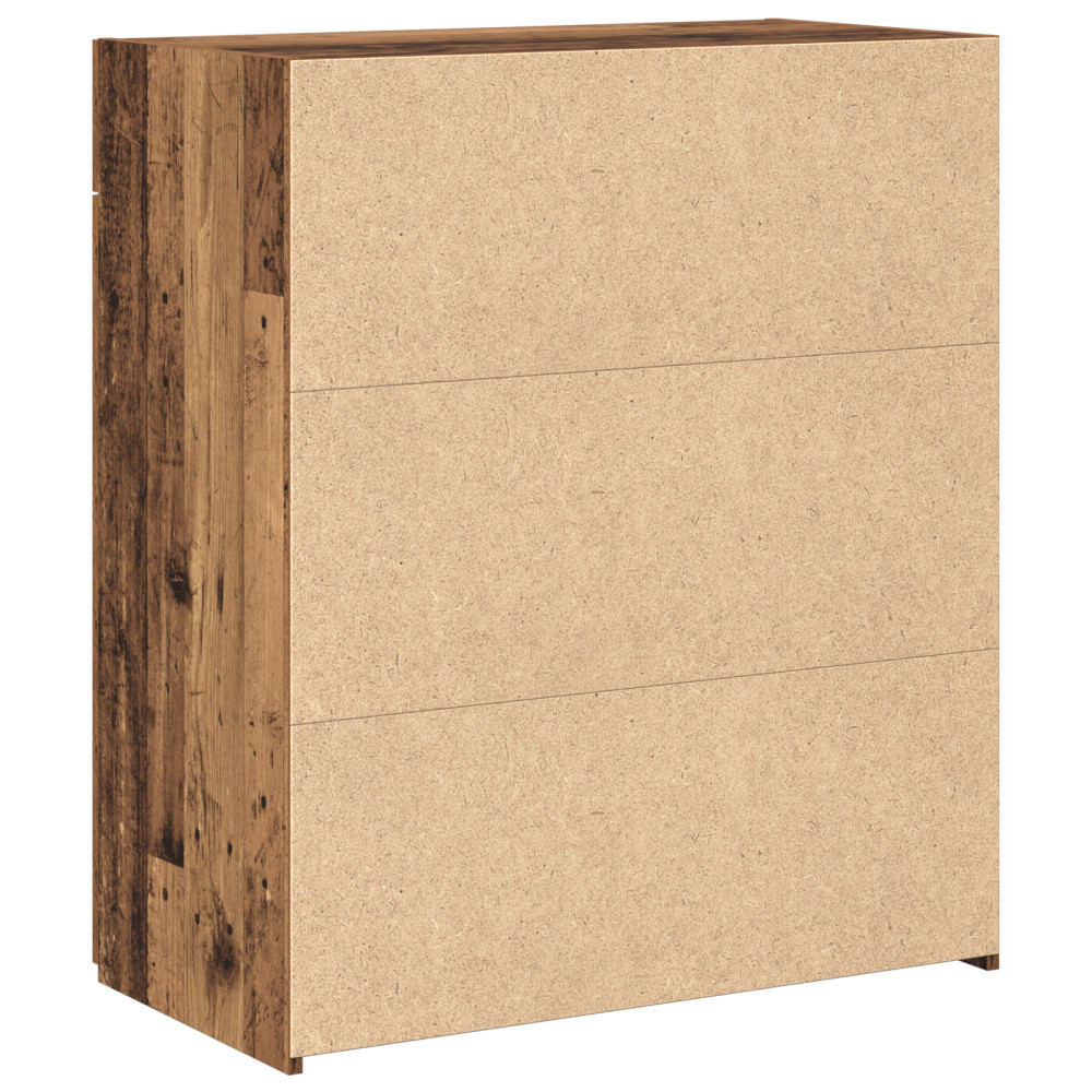 Produktbild för Förvaringsskåp Gammalt trä 80 x 42.5 x 93 cm