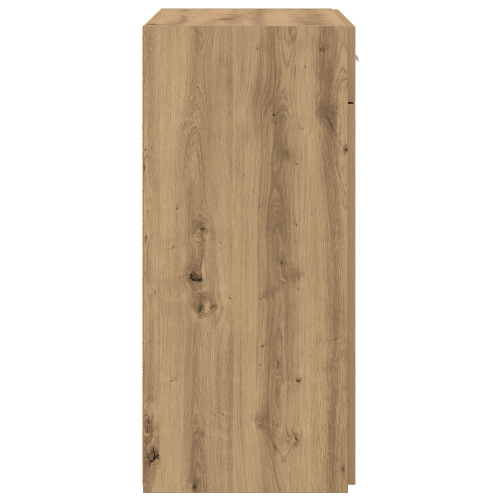 Produktbild för Förvaringsskåp artisan ek 80 x 42.5 x 93.5 cm Konstruerat trä