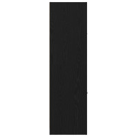 Produktbild för Apotekarskåp mönster mönster 40 x 41 x 144,5 cm Svart Ek