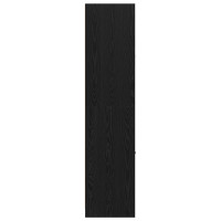 Produktbild för Apoteksskåp Svart ek 40 x 41 x 174.5 cm Konstruerat trä