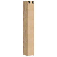 Produktbild för Förvaringsskåp med hyllor Artisan-ek 30 x 42,5 x 225 cm