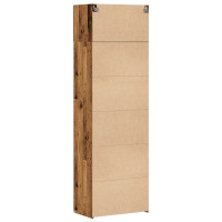 Produktbild för Förvaringsskåp 2 pcs Gammalt trä 70 x 42,5 x 225 cm
