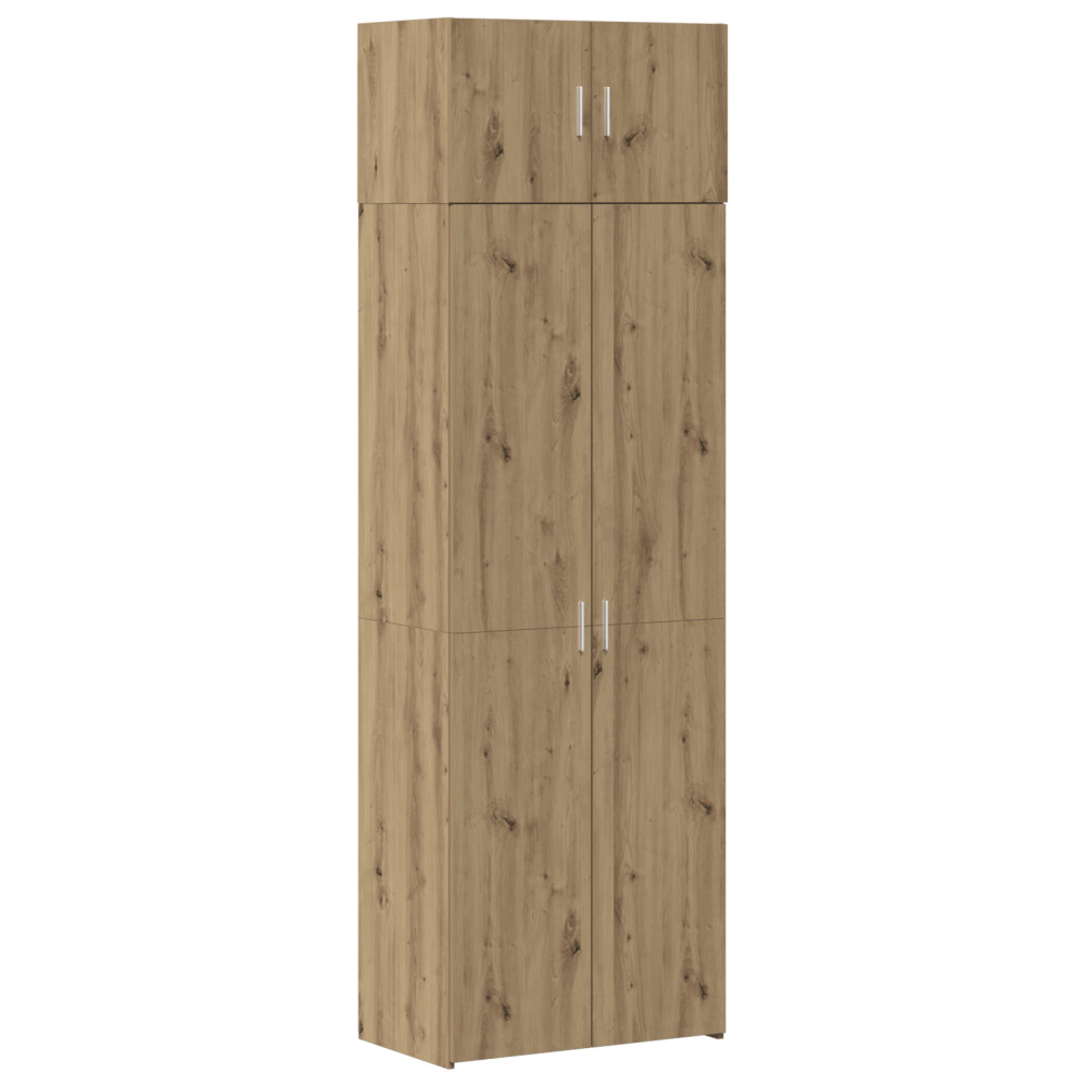 Produktbild för Förvaringsskåp 3 pcs Artisan Ek