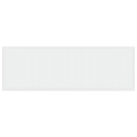 Produktbild för Trädgårdsbord Vit 300 x 100 x 73 cm konstrotting