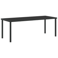 Produktbild för Trädgårdsmöbelset 9 pcs Beige Pulverlackerat stål