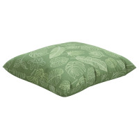 Produktbild för Spridda Kuddar Löv 4 pcs Bladmönster 60 x 60 cm Polyester Tyg