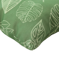 Produktbild för Spridda Kuddar Löv 4 pcs Bladmönster 60 x 60 cm Polyester Tyg