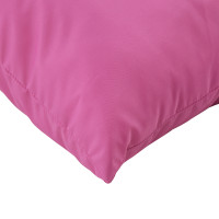 Produktbild för Spridda Kuddar Enfärgad 4 pcs Rosa 60 x 60 cm Polyester Tyg