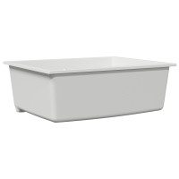 Produktbild för Diskho Vit 54 x 44 x 20 cm Granit