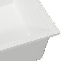 Produktbild för Diskho Vit 54 x 44 x 20 cm Granit