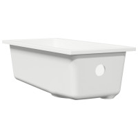 Produktbild för Diskho Vit 21 x 44 x 14 cm Granit