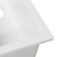 Produktbild för Diskho Vit 21 x 44 x 14 cm Granit
