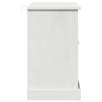 Produktbild för Diskbänksskåp VIGO Vit och antikvit 68 x 34 x 59 cm Massiv furu
