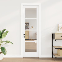 Produktbild för Inredningsdörr ORKDAL Vit grundmålad 61 x 198,5 cm