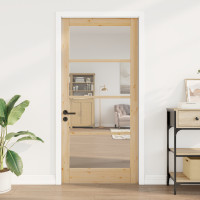Produktbild för Inredningsdörr ORKDAL Brun 93 x 202 cm