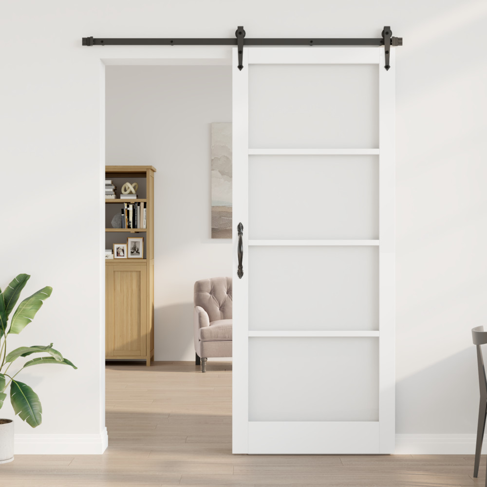 Produktbild för Inredningsdörr ORKDAL Vit grundlack 93 x 232 cm