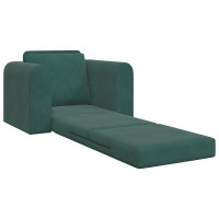 Produktbild för Soffsäng Mörkgrön 98 x 71 x 83 cm Sammet