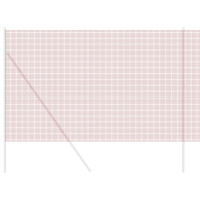 Produktbild för Svetsat trådstängsel 2500 x 150 cm Röd