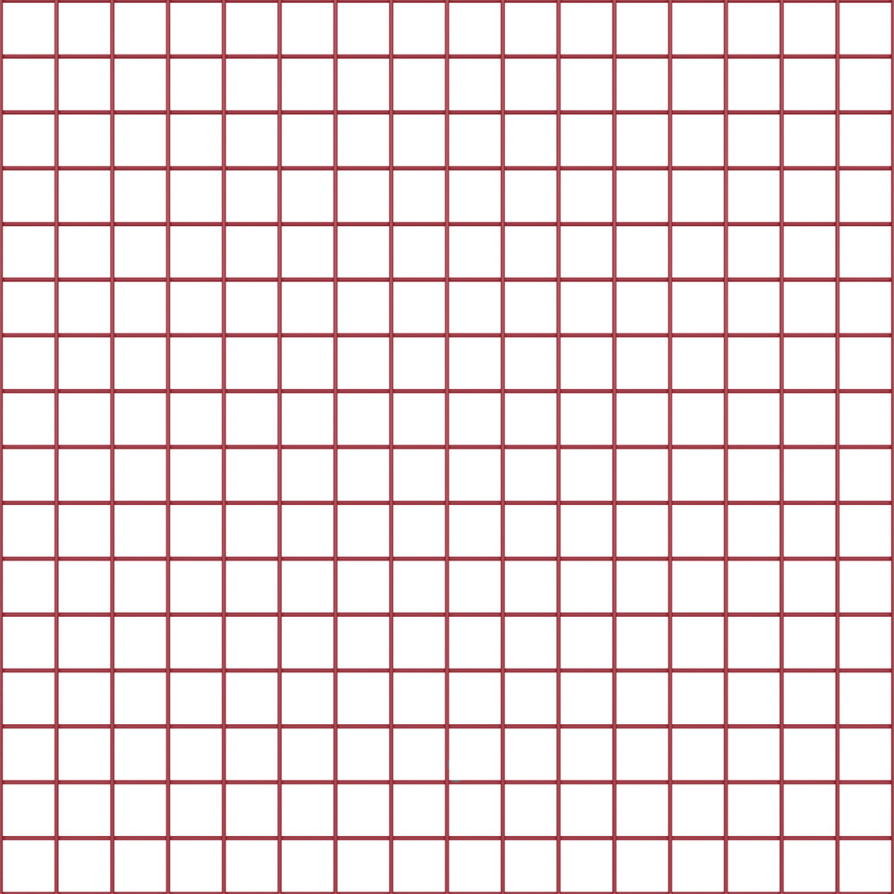 Produktbild för Svetsat trådstängsel 2500 x 150 cm Röd