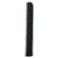 Produktbild för Hexagonstängsel Grön 1,2 x 100 m PVC