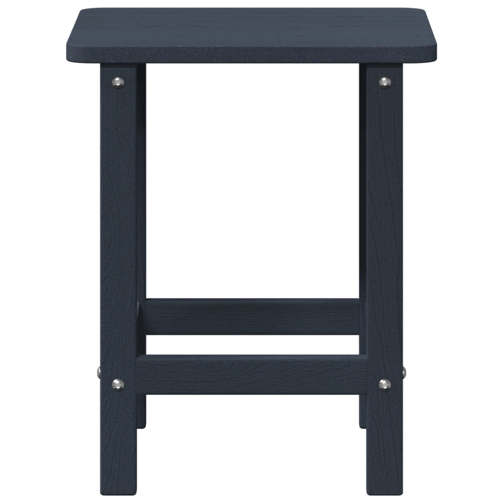 Produktbild för Sidobord Mörkblå 38 x 38 x 46 cm polyeten