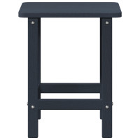 Produktbild för Sidobord Mörkblå 38 x 38 x 46 cm polyeten
