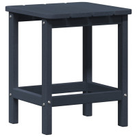 Produktbild för Sidobord Mörkblå 38 x 38 x 46 cm polyeten