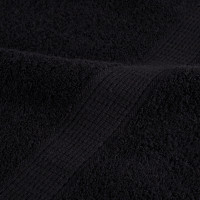 Produktbild för Gästhandduk SOLUND 50 pcs Svart 30 x 50 cm 550 gsm