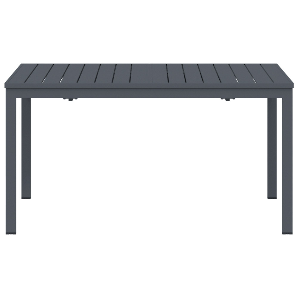 Produktbild för Utebord Antracit 180 x 80 x 74 cm Pulverlackerat stål