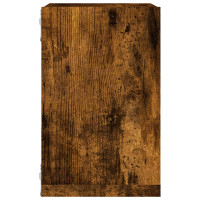 Produktbild för Vägg hyllor 4 pcs Rökt ek 26 x 15 x 26 cm Konstruerat trä