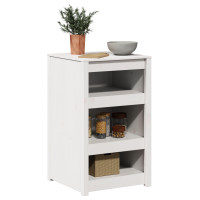 Produktbild för Köksskåp MEPPEL Vit 55 x 55 x 92 cm Massiv furu