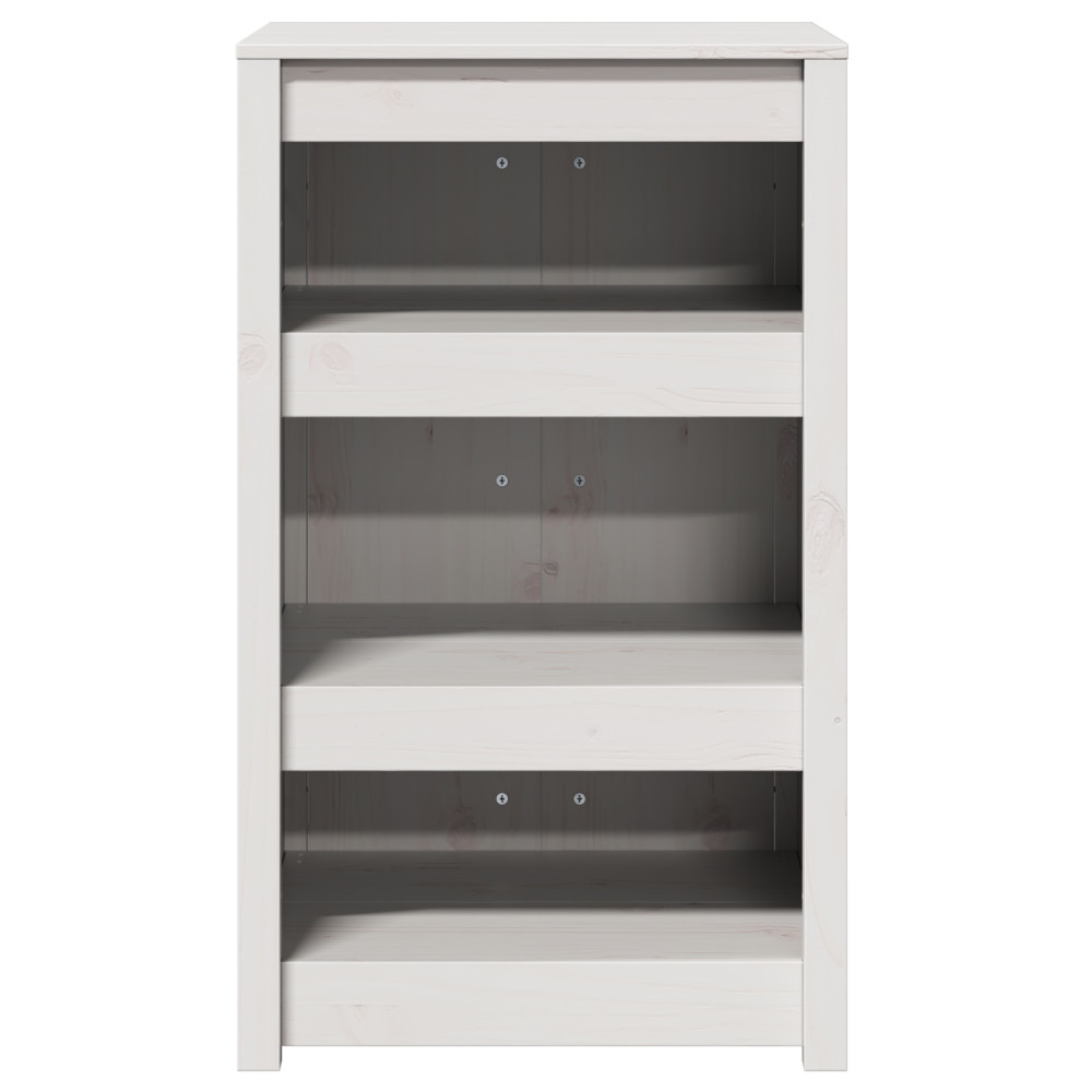 Produktbild för Köksskåp MEPPEL Vit 55 x 55 x 92 cm Massiv furu
