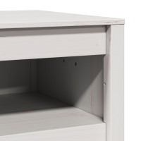 Produktbild för Köksskåp MEPPEL Vit 55 x 55 x 92 cm Massiv furu