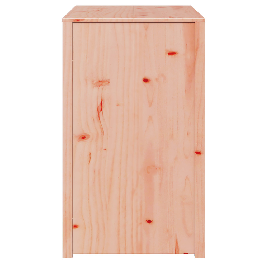 Produktbild för Köksskåp med hylla MEPPEL Brun Ek 106 x 55 x 92 cm Massiv furu