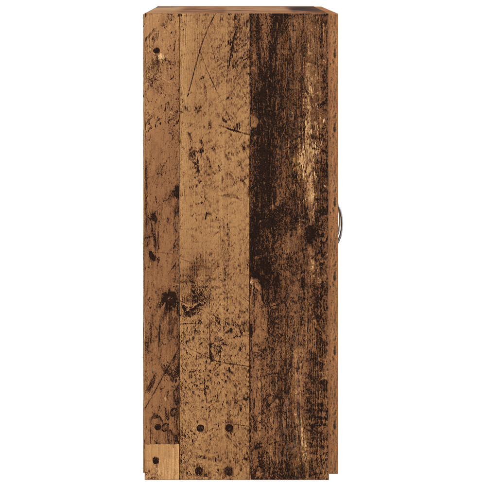 Produktbild för Kontorsskåp Gammalt trä 70 x 32 x 77.5 cm Konstruerat trä