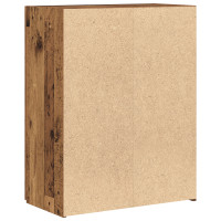 Produktbild för Kontorsskåp Gammalt trä 70 x 32 x 77.5 cm Konstruerat trä