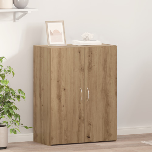 vidaXL Kontorsskåp Gammalt trä 70 x 32 x 77.5 cm Konstruerat trä