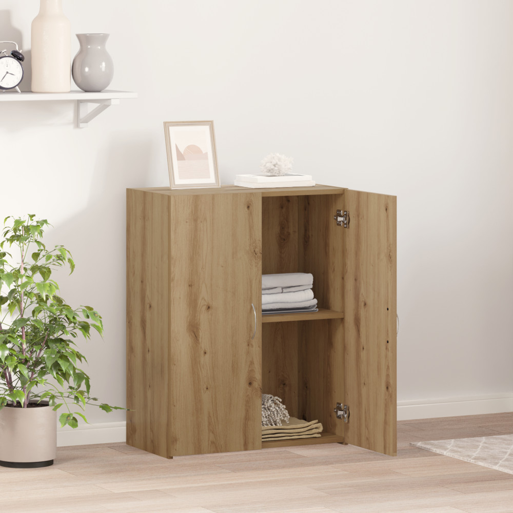 Produktbild för Kontorsskåp Artisan-ek 70 x 32 x 77.5 cm Konstruerat trä